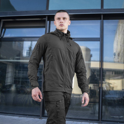 M-Tac Jacket Flash Sportinė, laisvalaikio striukė, Juoda