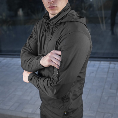 M-Tac Jacket Flash Sportinė, laisvalaikio striukė, Juoda