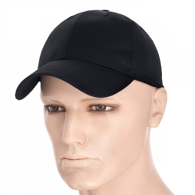 M-Tac Baseball Cap Flex Rip-Stop Beisbolo kepuraitė, Juoda