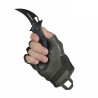 M-Tac Fingerless Gloves Assault Tactical Mk.4 Bepirštės taktinės pirštinės, Olive