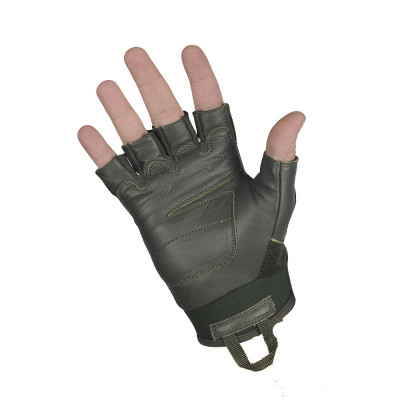 M-Tac Fingerless Gloves Assault Tactical Mk.4 Bepirštės taktinės pirštinės, Olive