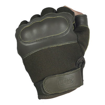 M-Tac Fingerless Gloves Assault Tactical Mk.4 Bepirštės taktinės pirštinės, Olive