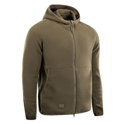M-Tac Lite Microfleece Hoodie Flisinis džemperis su gobtuvu, Army Olive