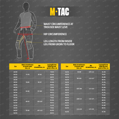 M-Tac Conquistador Flex taktinės kelnės, Teflon