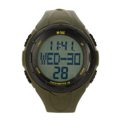 M-Tac Tactical Watch with Pedometer – laikrodis, Olive