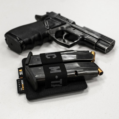 M-Tac Double Mag Pouch Hook Backed Magazine – pistoleto dėtuvių dėklas