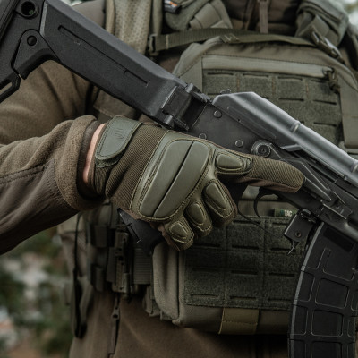 M-Tac Assault Tactical Mk.2 gloves Taktinės pirštinės, Olive