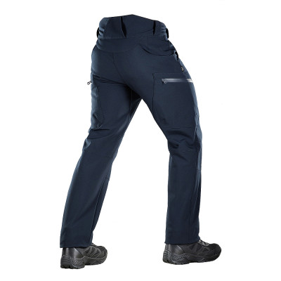 M-Tac Soft Shell Winter Pants Minkštos žieminės kelnės, Dark Navy Blue