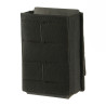 M-Tac Magazine Pouch with Elastic Band (10 cm) – dėtuvės dėklas, Juoda