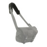 M-Tac Damper on the Shoulder Strap 50 mm Elite – pečių paminkštinimas, Juoda