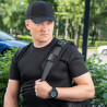 M-Tac Damper on the Shoulder Strap 50 mm Elite – pečių paminkštinimas, Juoda