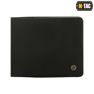M-Tac Wallet Slim Elite Gen.II – kompaktiška piniginė, Juoda