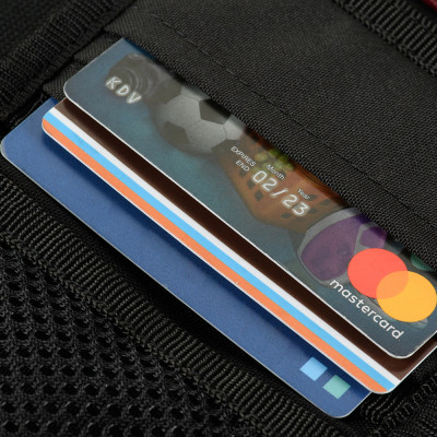 M-Tac Wallet Elite Gen.II Hex Piniginė, Juoda