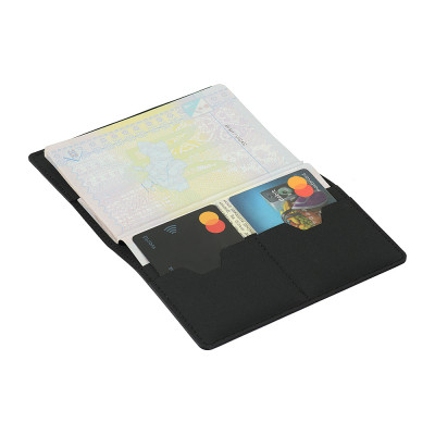 M-Tac Passport Cover – paso dėklas, Juoda