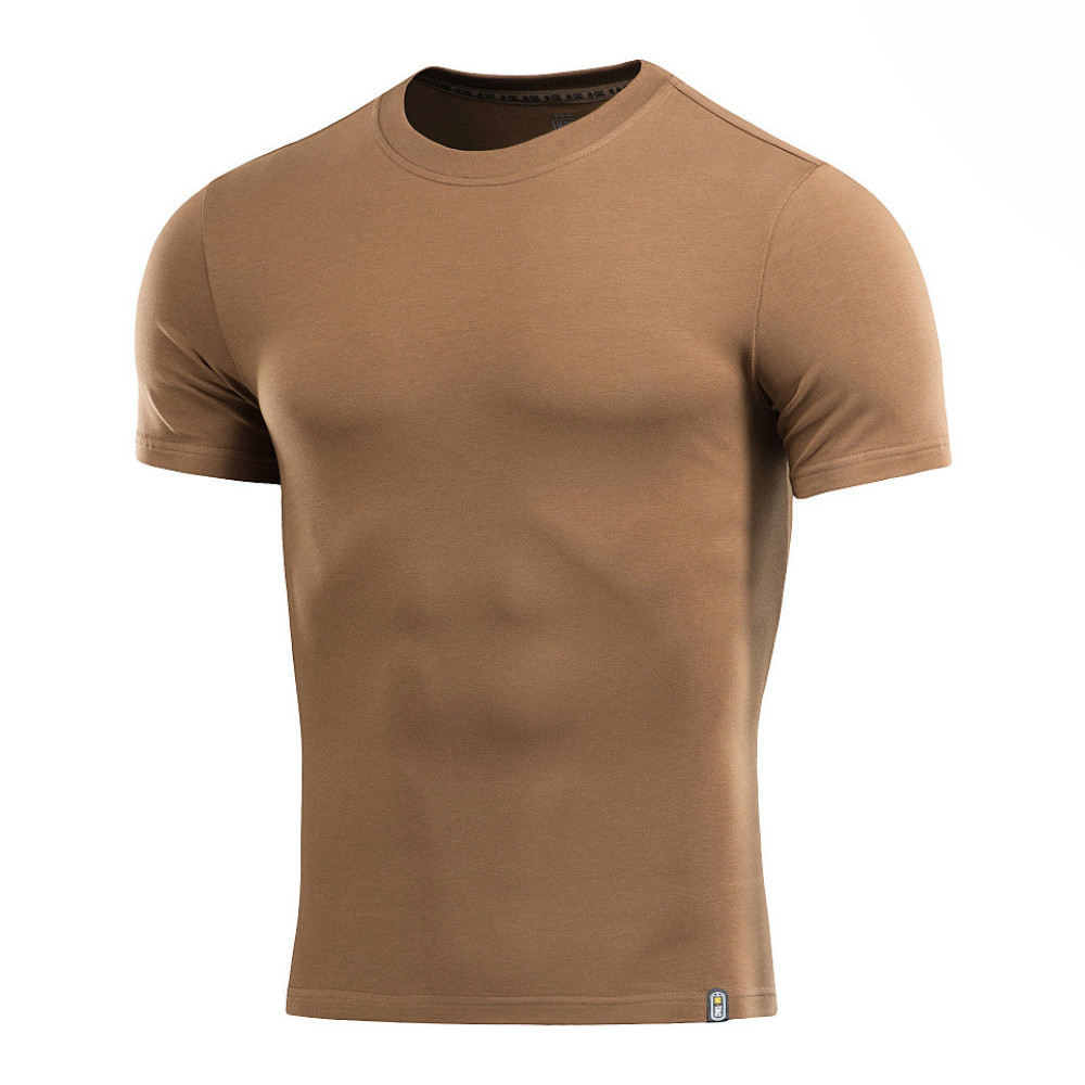 M-Tac T-Shirt 93/7 Medvilniniai marškinėliai su elastanu, Coyote