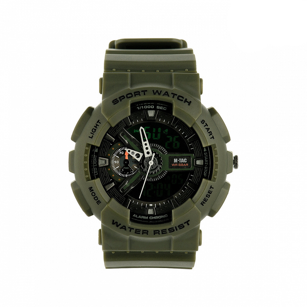 M-Tac Watch Sport – sportinis laikrodis, Olive