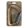 M-Tac Carabiner 10 cm with Bayonet Lock Keylock – karabinas, Khaki