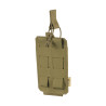 M-Tac Pouch Single Elastic Magazine Elite Laser Cut – dėklas, Coyote