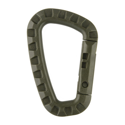 M-Tac Plastic Carabiner Plastikinis karabinas, Olive