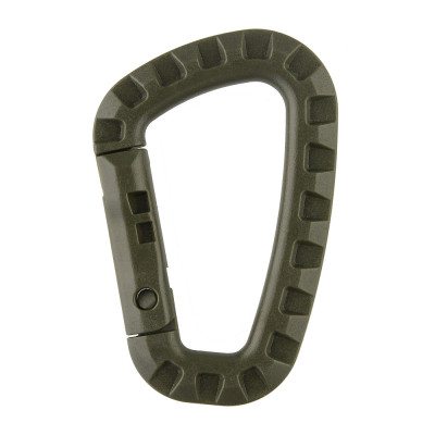 M-Tac Plastic Carabiner Plastikinis karabinas, Olive