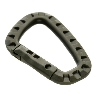 M-Tac Plastic Carabiner Plastikinis karabinas, Olive