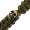 M-Tac Knife Lanyard Loopy Snake Skull – virvelė peiliui, Olive