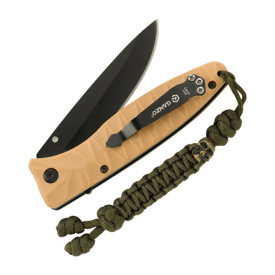 M-Tac Knife Lanyard Loopy Snake Skull – virvelė peiliui, Olive