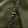 M-Tac Knife Lanyard Loopy Snake Skull – virvelė peiliui, Olive