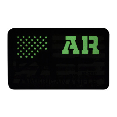 M-Tac AR-15 American Rifle moralinis antsiuvas – 8×5 cm