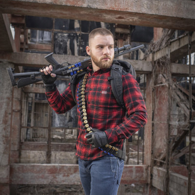 M-Tac Bandolier Elite – šovinių laikiklis, Juoda
