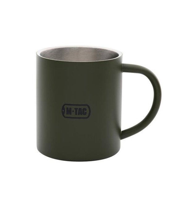 M-Tac Insulated Mug Olive 250ml Termo puodelis, žalias