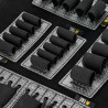 M-Tac Modular Insert for 2 ml Ampoules – ampulių įdėklas, Juoda