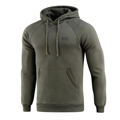 M-Tac Cotton Raglan Hard Hoodie Medvilninis džemperis su gobtuvu, Army Olive