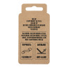 Ecopybook Tactical taiklumo liniuotė – matinė, 9 × 6,5 cm