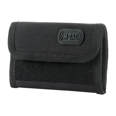 M-Tac Wallet with Patch Panel Elite Gen.II – piniginė, Juoda