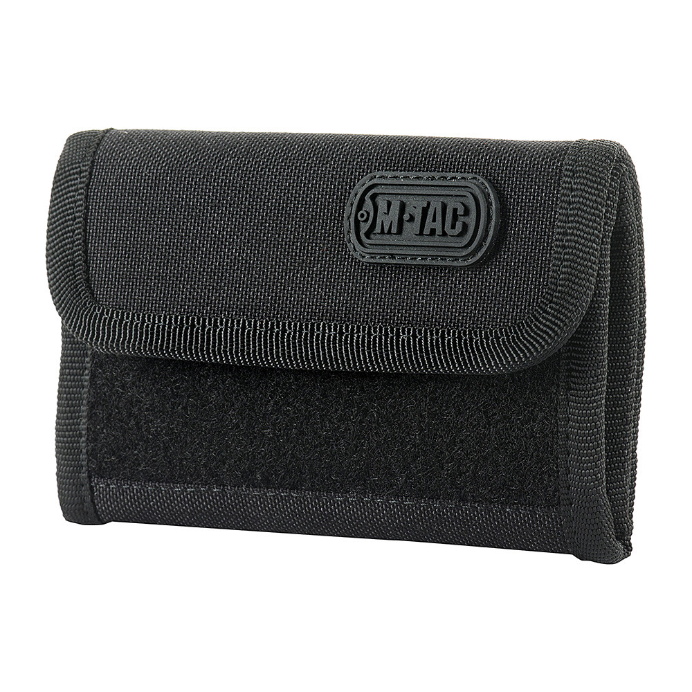 M-Tac Wallet with Patch Panel Elite Gen.II – piniginė, Juoda