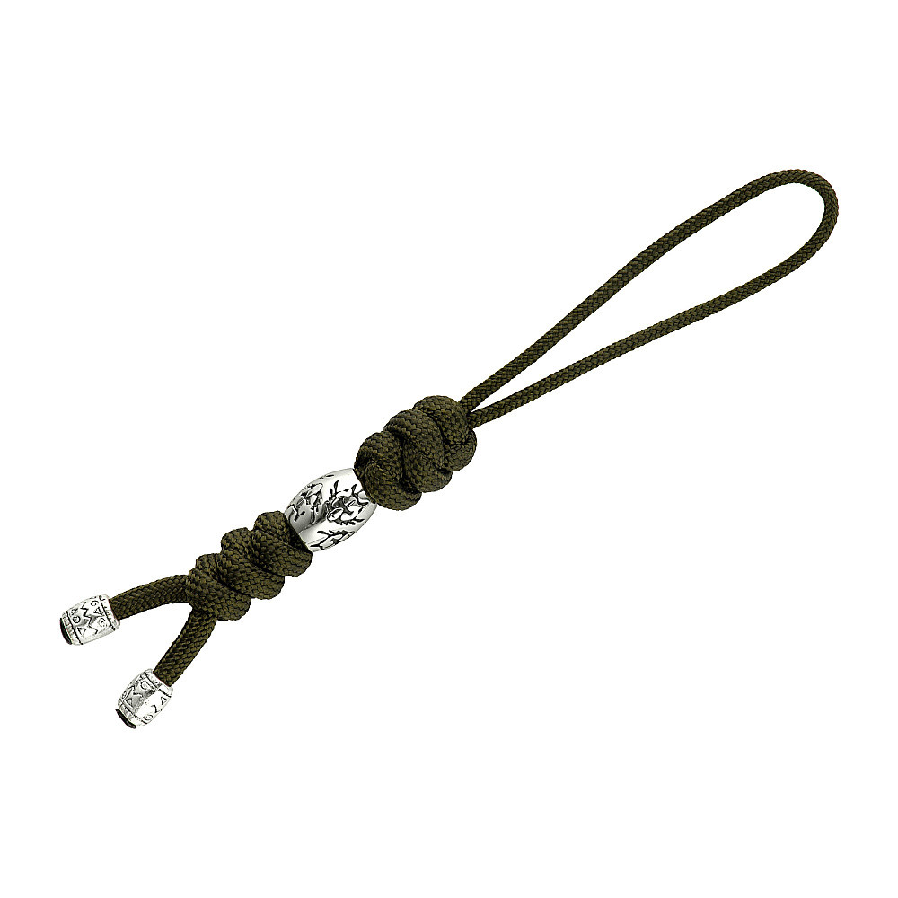 M-Tac Knife Lanyard Zeus Stainless Steel – virvelė peiliui, Olive