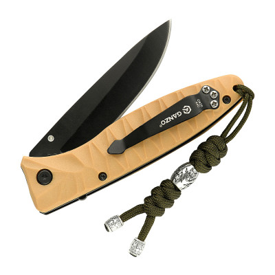M-Tac Knife Lanyard Zeus Stainless Steel – virvelė peiliui, Olive