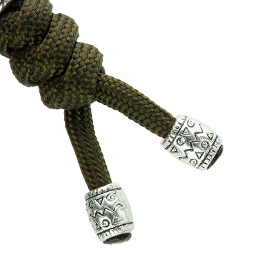 M-Tac Knife Lanyard Zeus Stainless Steel – virvelė peiliui, Olive