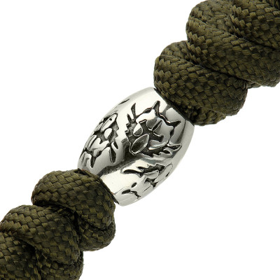 M-Tac Knife Lanyard Zeus Stainless Steel – virvelė peiliui, Olive
