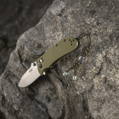 M-Tac Knife Lanyard Zeus Stainless Steel – virvelė peiliui, Olive