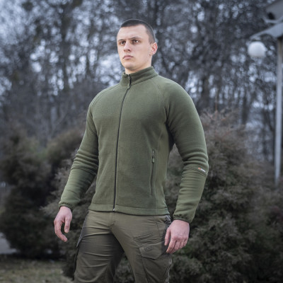 M-Tac Sport Polartec Fleece Jacket Flisinė striukė/džemperis, Army Olive
