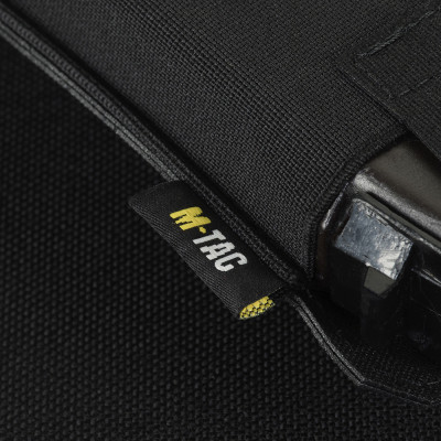M-Tac Pouch Elastic Triple Magazine Elite Laser Cut – dėtuvių dėklas, Juoda