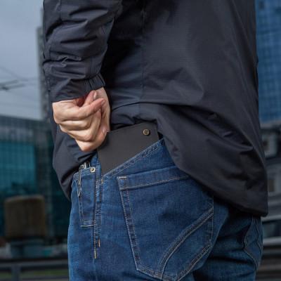 M-Tac Wallet Slim Elite – piniginė, Juoda