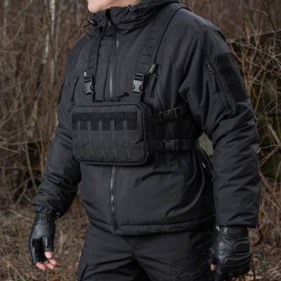 M-Tac Chest Rig Military Elite – krūtinės krepšys, Juoda