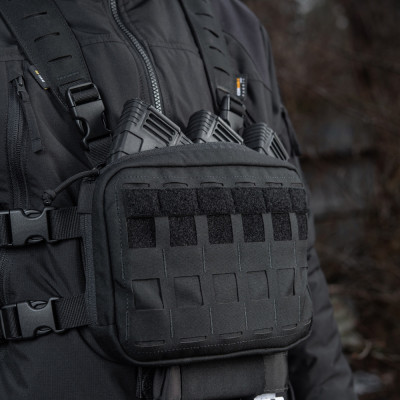 M-Tac Chest Rig Military Elite – krūtinės krepšys, Juoda