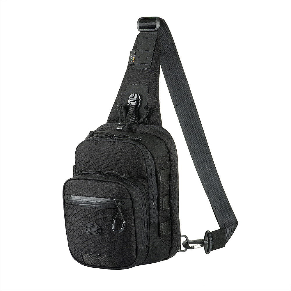 M-Tac Cross Bag Slim Elite Hex – rankinė per petį, Juoda