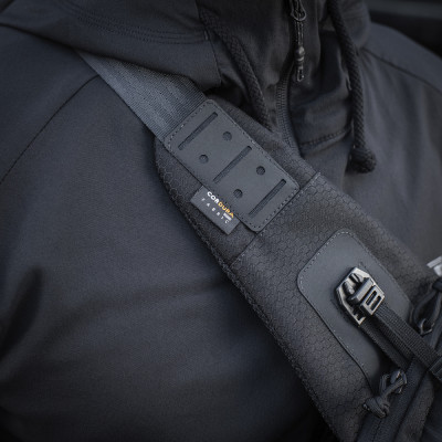 M-Tac Cross Bag Slim Elite Hex – rankinė per petį, Juoda