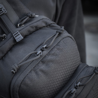M-Tac Cross Bag Slim Elite Hex – rankinė per petį, Juoda
