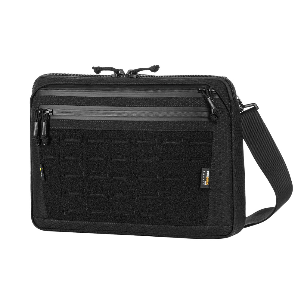 M-Tac Admin Bag Large Elite Hex with Velcro – rankinė, Juoda